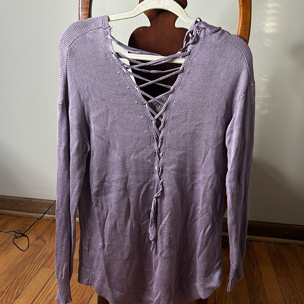 Oversized Purple Sweater From Nanamacs